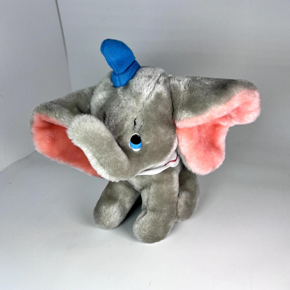 Vintage Walt Disney DUMBO Animated Film Classic PLUSH Stuffed‎ Animal